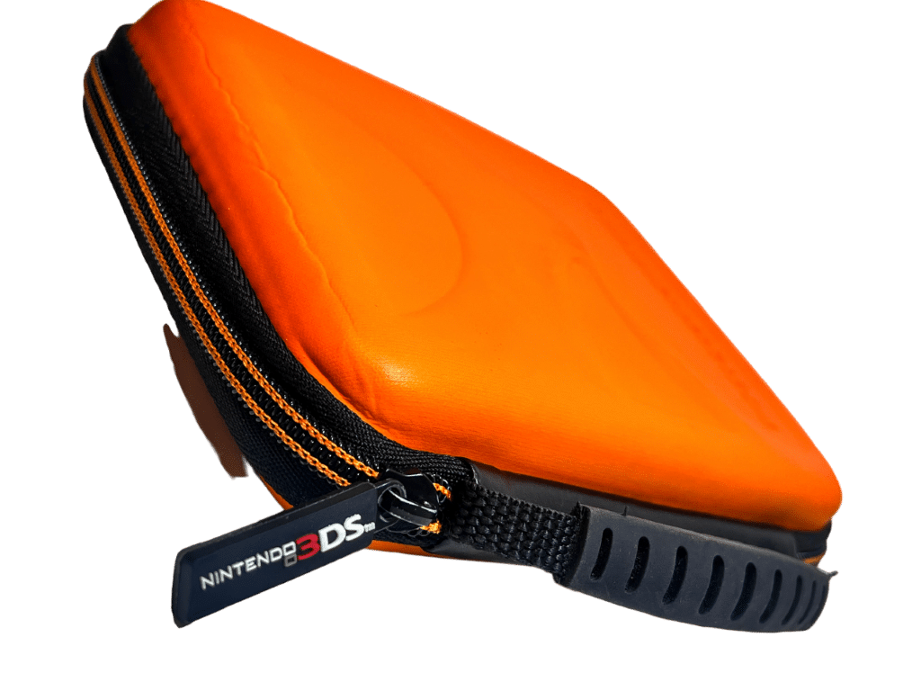 RDS Industries Hard Protective 3DS XL Carrying Case 2DS XL Mario Kart Orange