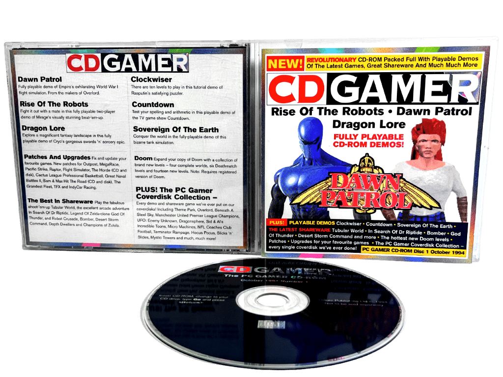 CD Gamer October 1994: Rise of the Robots + Demos!