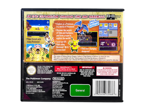 Pokemon Mystery Dungeon: Explorers of DArkness (NDS)