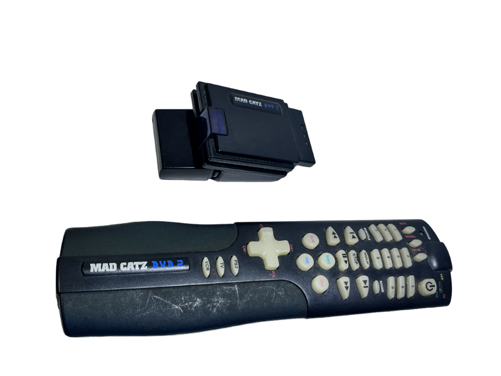 Genuine Wireless MadCatz PS2 Remote *INCLUDES INFRA-RED RECEIVER*