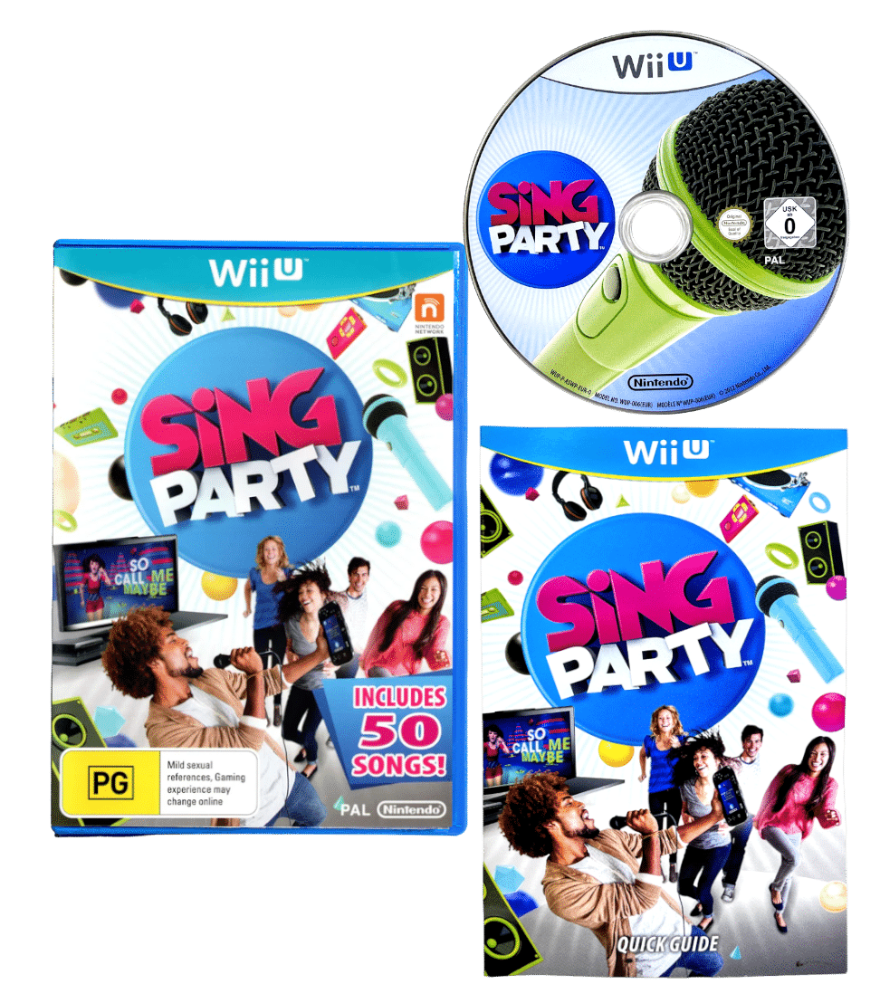 Sing Party Nintendo Wii U game