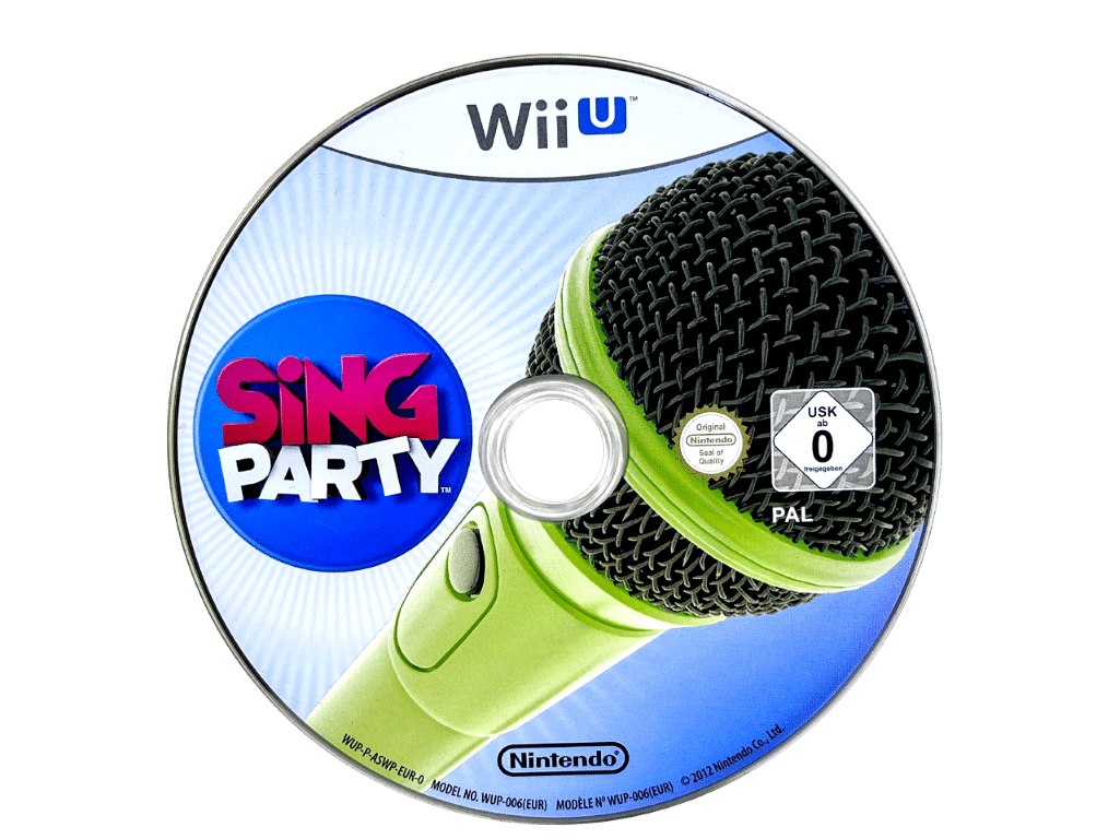 Sing Party Nintendo Wii U game