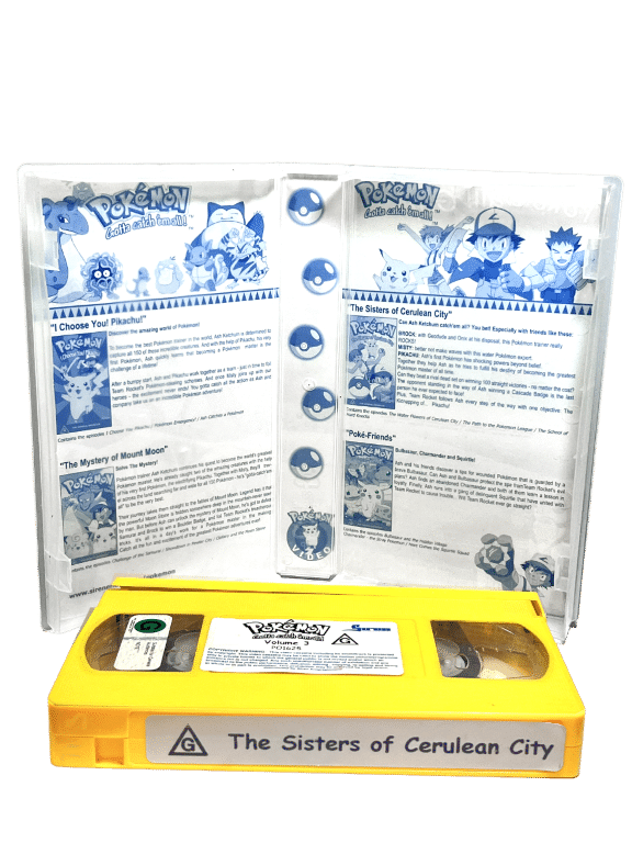 POKEMON The Sisters of Cerulean City (VHS, 1997)