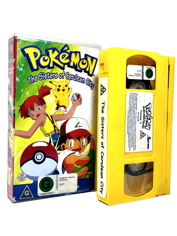 POKEMON The Sisters of Cerulean City (VHS, 1997)