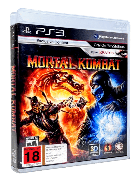 MORTAL KOMBAT (PS3) *COLLECTOR'S PRINT*