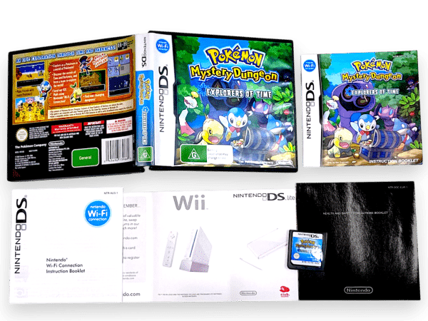 Pokemon Mystery Dungeon: Explorers of Time (DS) *MINT COMPLETE* - Image 3