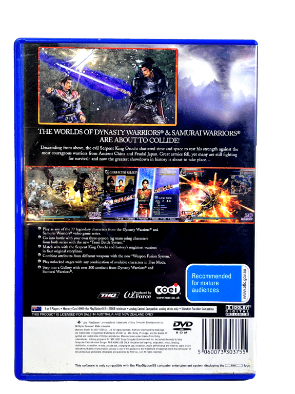 WARRIORS OROCHI (PS2)