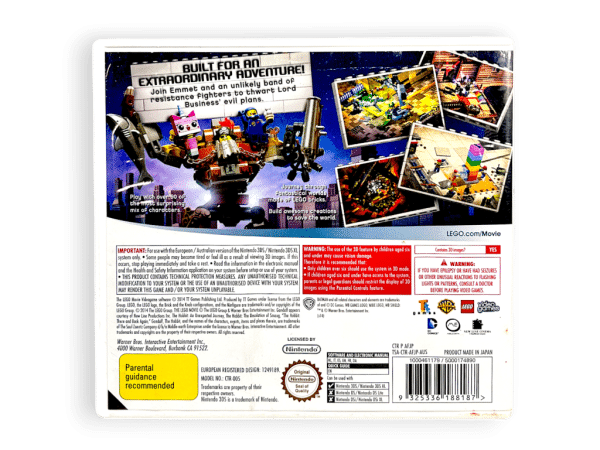Lego Movie Videogame (3DS) - Image 3