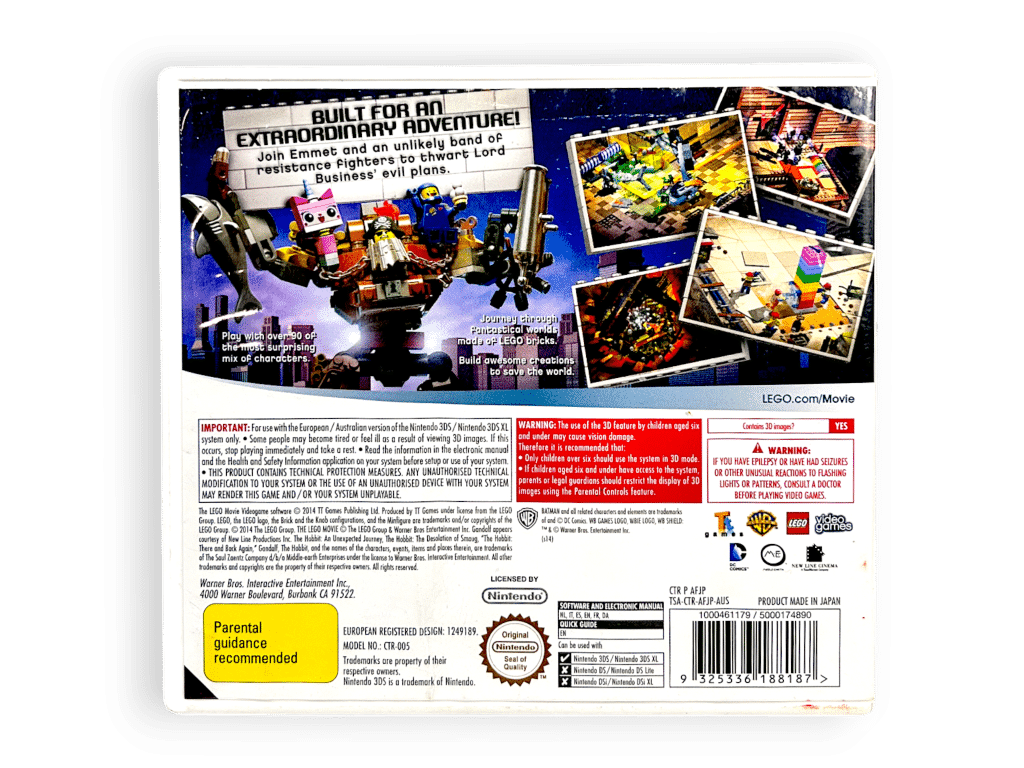 Lego Movie Videogame (3DS) - Image 3