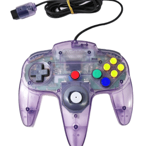 Genuine Nintendo 64 Controller Translucent Purple N64