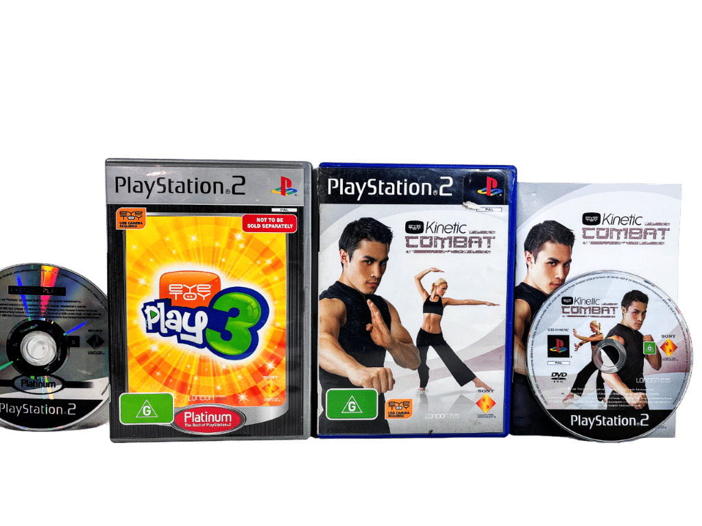 EyeToy Camera + TWO Eyetoy Games (PS2) *CAMERA BUNDLE* - Image 2