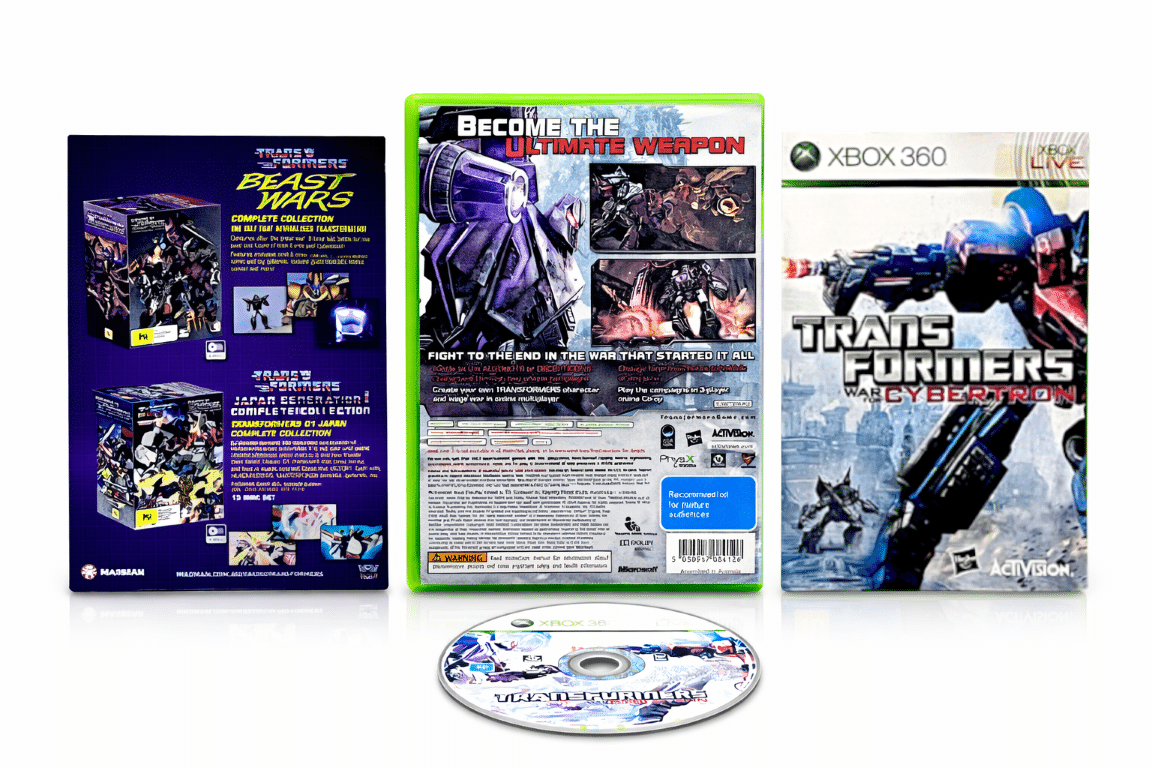 Transformers War for Cybertron XBox 360 game