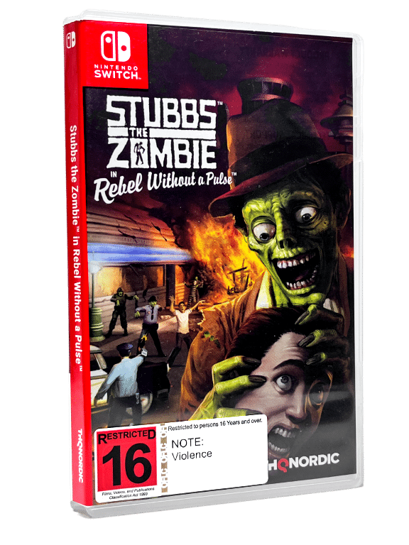 Stubbs The Zombie in Rebel Without A Pulse (Nintendo Switch)