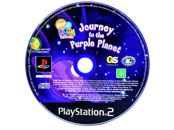 Dora The Explorer Journey to the Purple Planet PS2