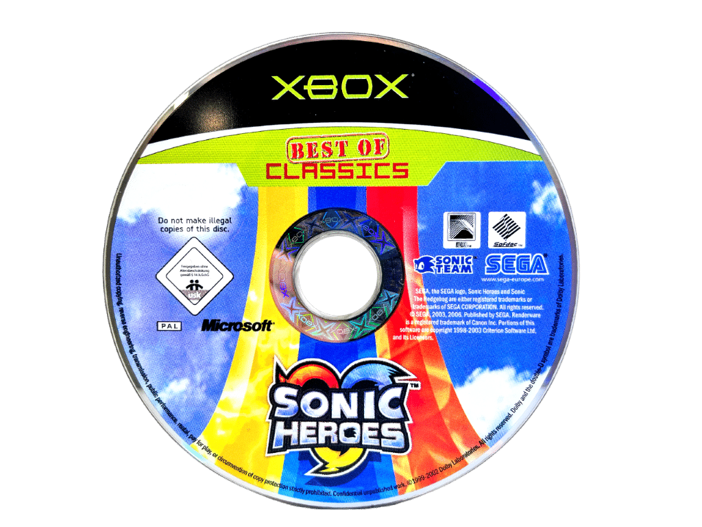 SONIC Heroes (Xbox)
