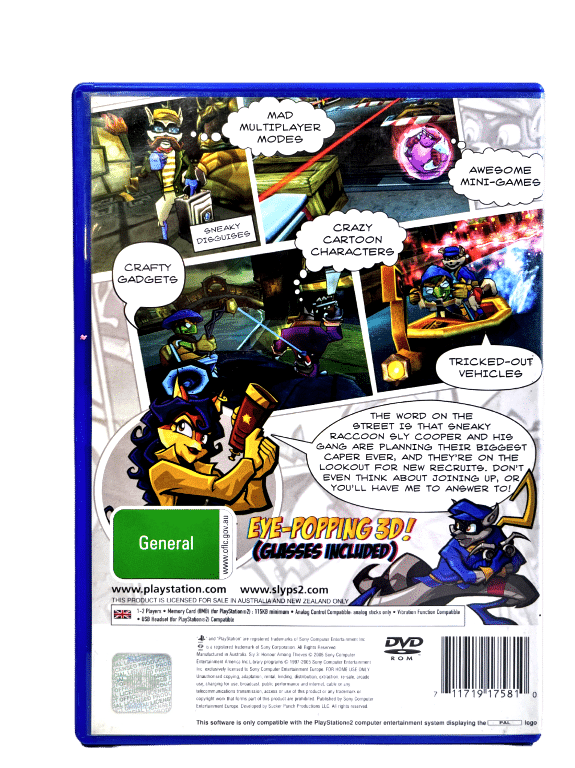 SLY 3: Honour Among Thieves (PS2 - PAL)