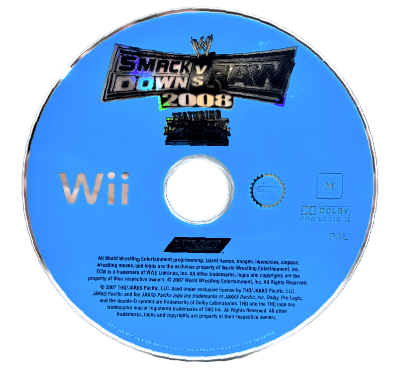 WWE Smackdown vs. Raw 2008 for Nintendo Wii