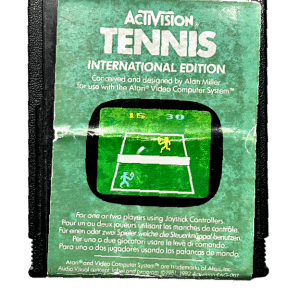 ActiVision Tennis International Edition (ATARI 2600)