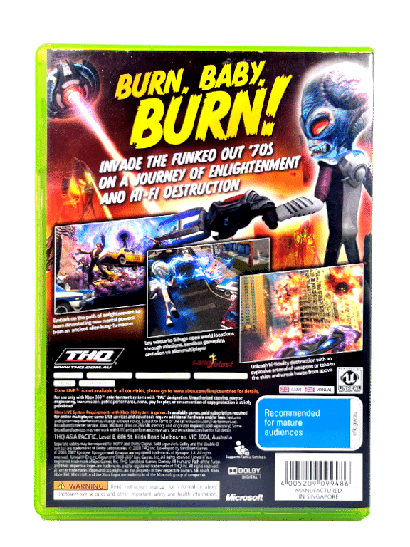 Destroy All Humans! Path of the Furon (Xbox 360)