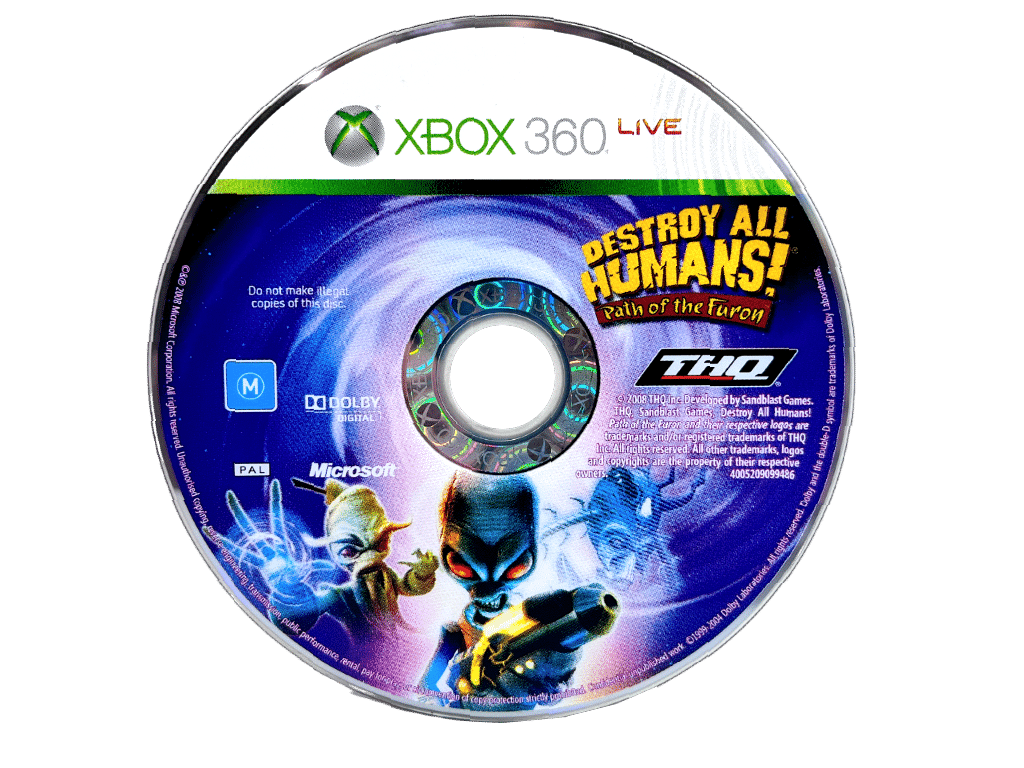 Destroy All Humans! Path of the Furon (Xbox 360) *MINT COMPLETE* - Image 6