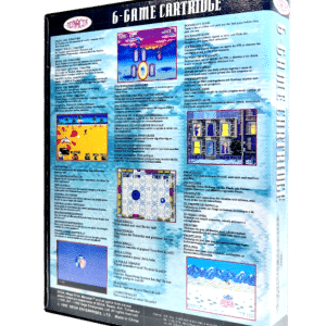 MENACER 6-GAME CARTRIDGE (Sega Mega Drive)