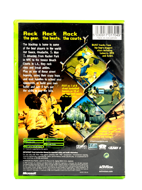 STREET HOOPS (XBox - PAL EDITION)