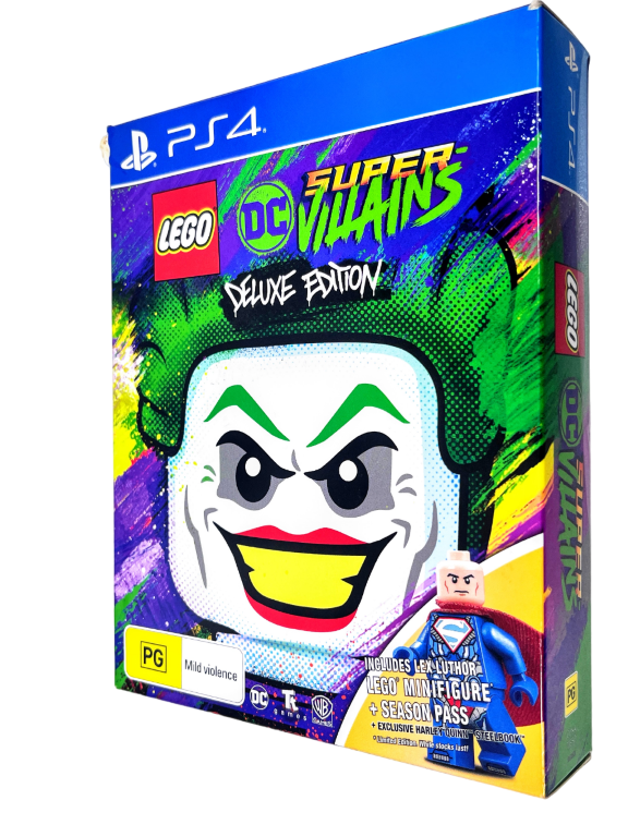 Lego DC Super Villains (PS4) *STEEL EDITION - BOXED* - Image 3