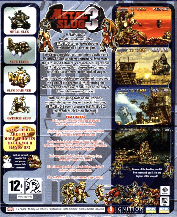 METAL SLUG 3 (PS2) - Image 3