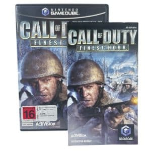 Call of Duty: Finest Hour (GameCube) *MINT COMPLETE*
