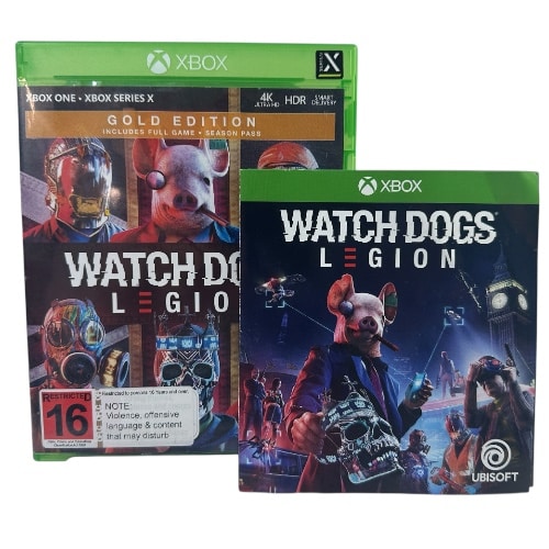 Watch Dogs: Legion: Gold Edition (Xbox One) *MINT COMPLETE