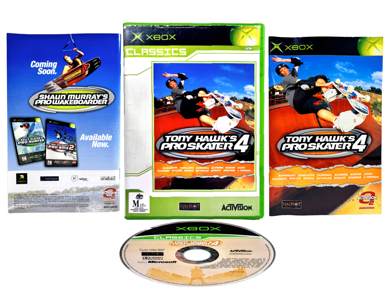 Tony Hawk's Pro Skater 4 (XBox)