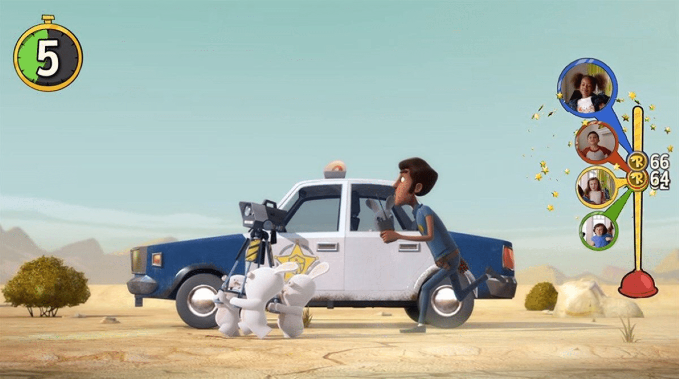 Rabbids Invasion: The Interactive TV Show (PS4) - Image 2