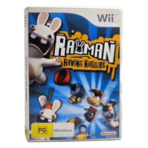 Rayman Raving Rabbids: The Original Game (Nintendo Wii) *COMPLETE*