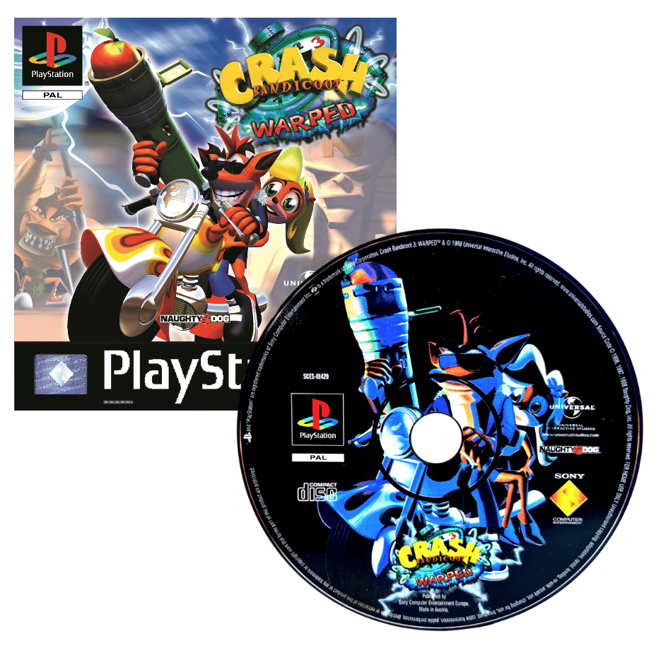 Crash Bandicoot 3 Warped (PS1)
