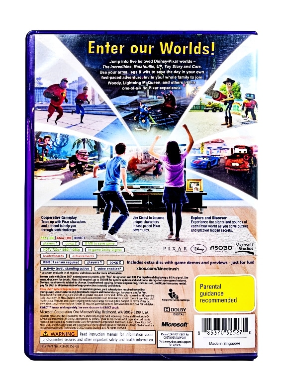 Kinect Rush: A DISNEY PIXAR Adventure (Xbox 360)