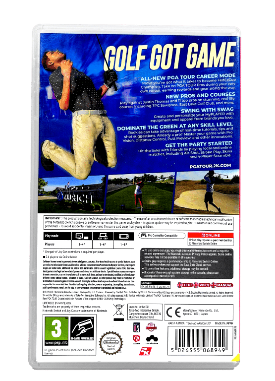 Golf Game 2k21 Nintendo Switch Review PGA Tour 2K21 (Nintendo