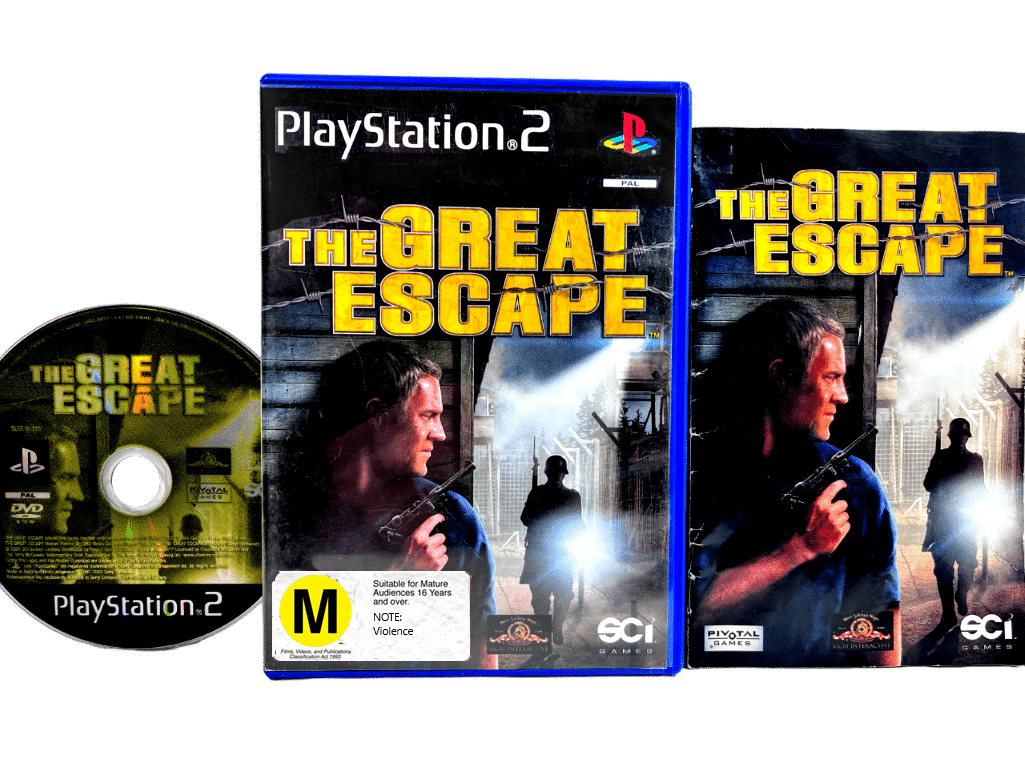 Escape Ps2 The GREAT ESCAPE (PS2) *TIDY & COMPLETE* - Appleby Games