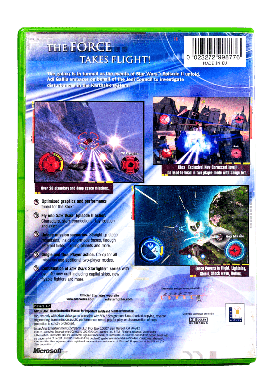 Star Wars Jedi Starfighter (Xbox)