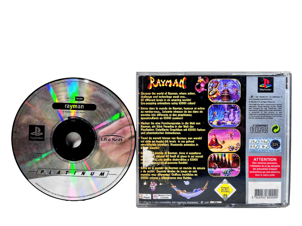 RAYMAN The Original Game (PS1) - Image 2