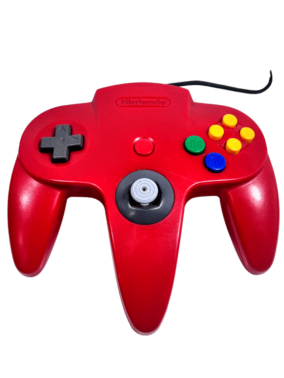 Genuine Nintendo 64 Controller RED N64