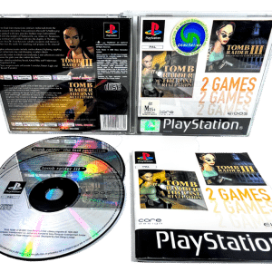 Tomb Raider III + Tomb Raider the Last Revelation (PS1 BOX SET)