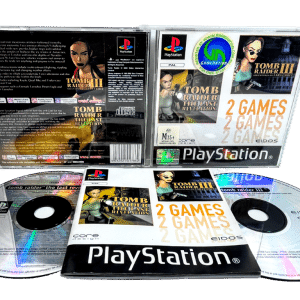 Tomb Raider III + Tomb Raider the Last Revelation (PS1 BOX SET)