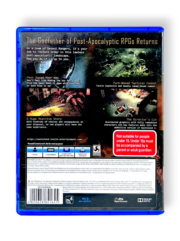 Wasteland 2 Director's Cut (PS4)