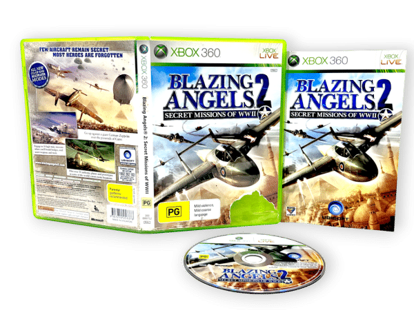 Blazing Angels 2: Secret Missions of WWII (WW2) Xbox 360