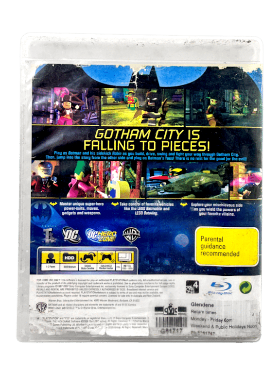 Lego Batman The Video Game (PS3)