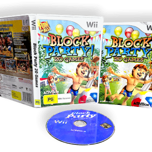 Block Party: 20 Games Edition (Nintendo Wii) *COMPLETE*