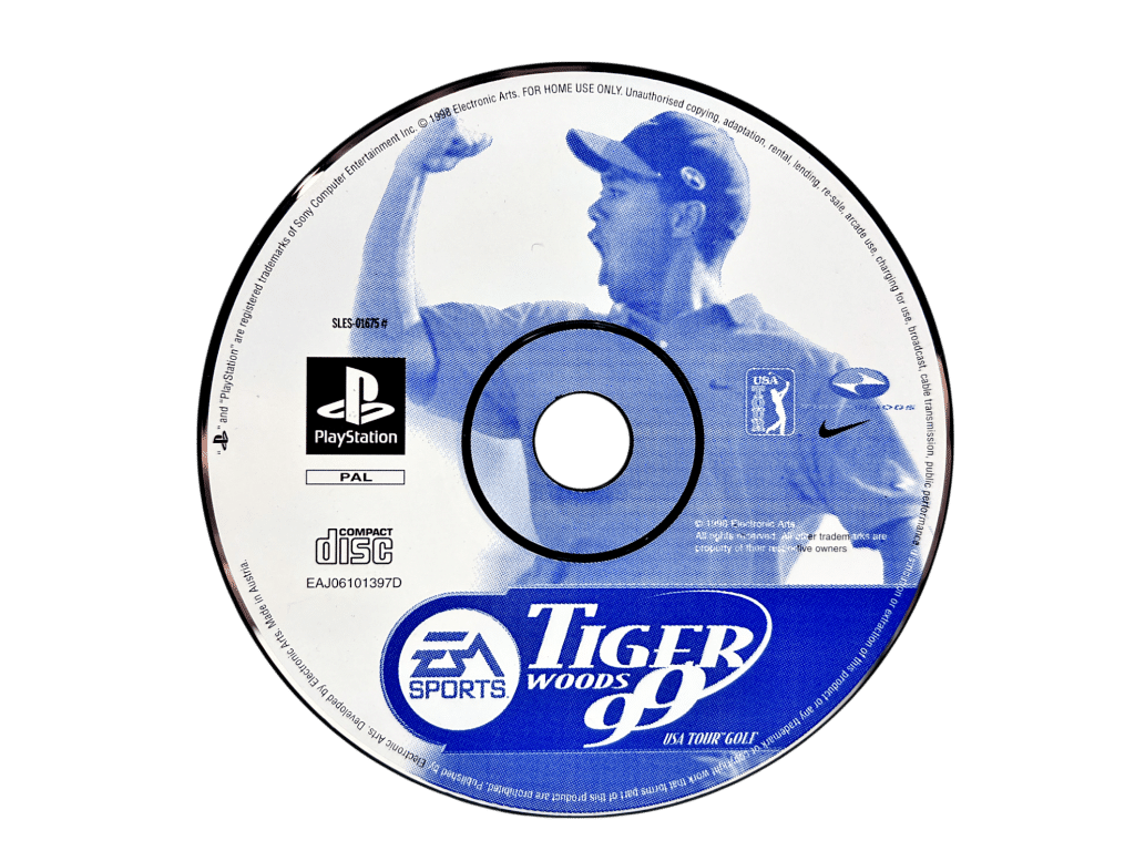 Tiger Woods PGA Tour Golf 99 (PS1) *DISC ONLY* - Image 2