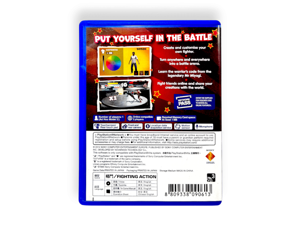 Reality Fighters (PS Vita)