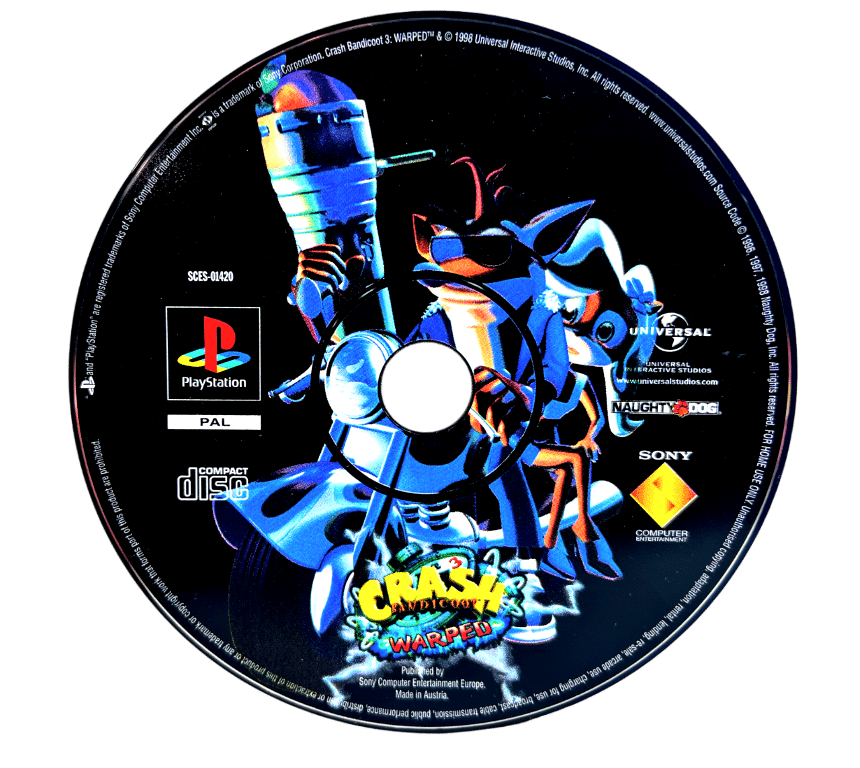 Crash Bandicoot 3 Warped (PS1)