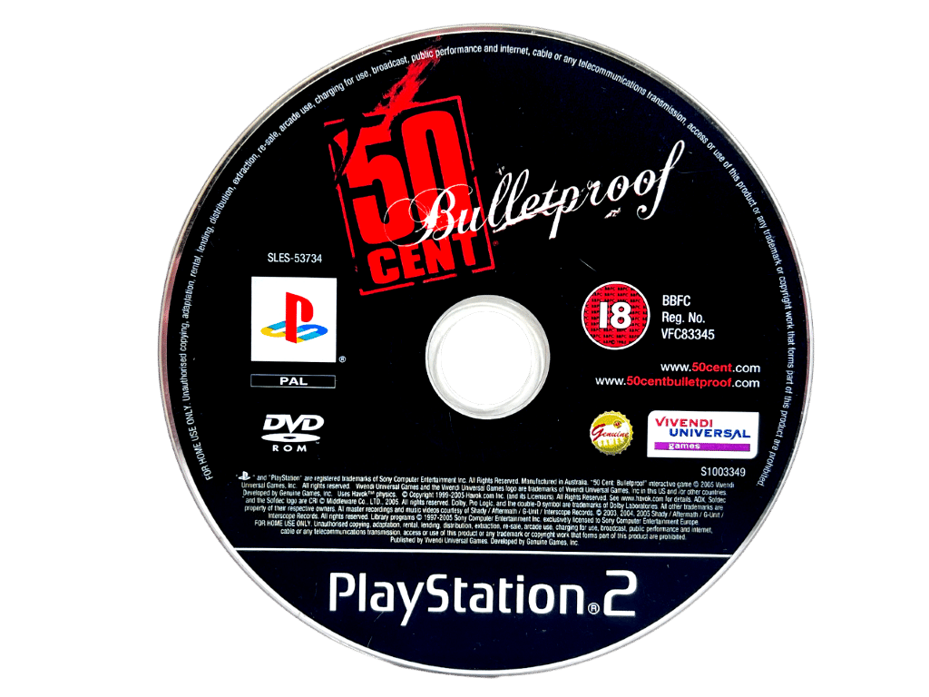 50 CENT: BULLETPROOF (PS2)